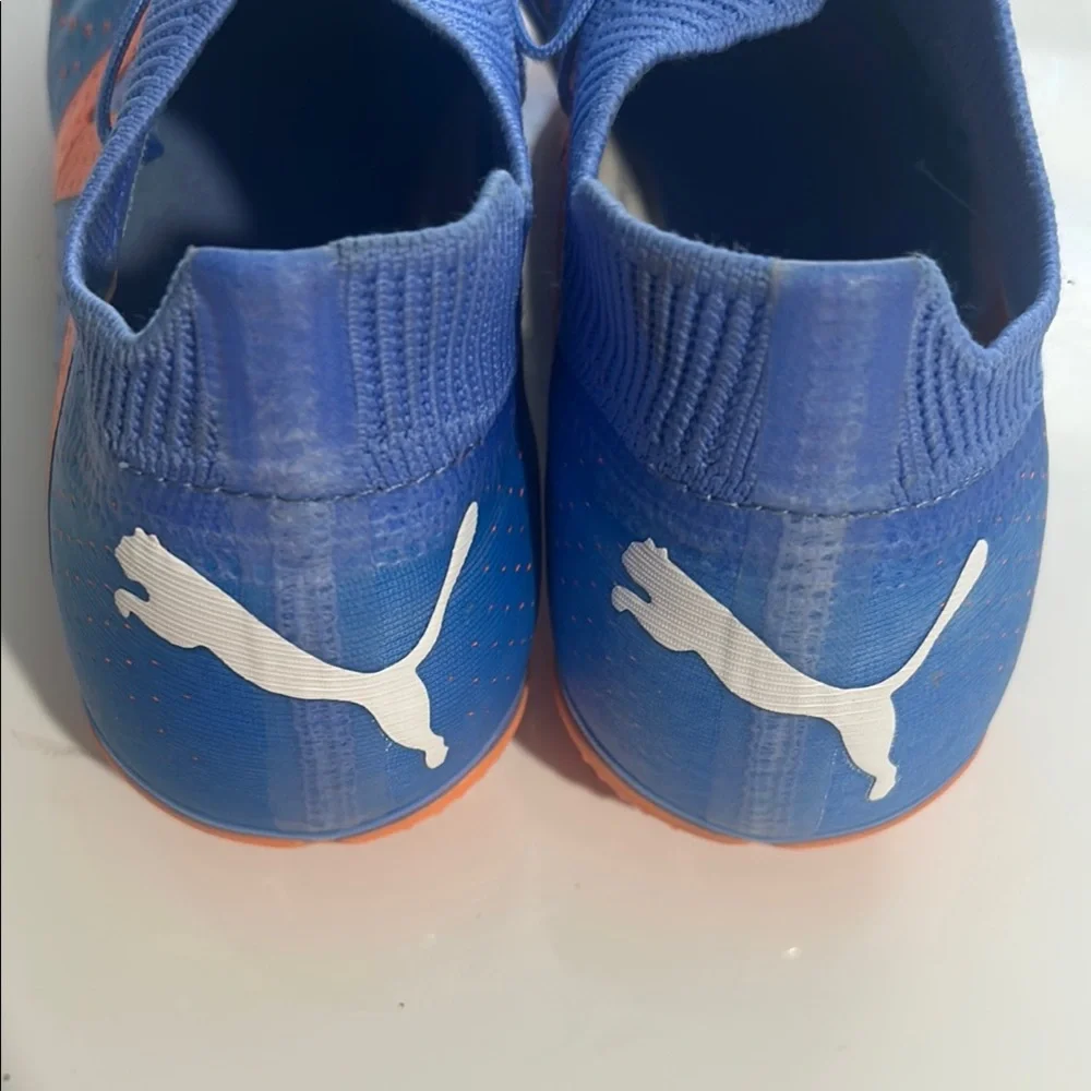 Puma Blue and Orange Men's Shoes - Picture 6 of 7